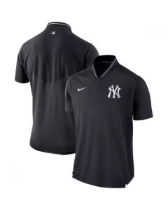 Men's New York Yankees Navy Authentic Collection Elite Performance Polo