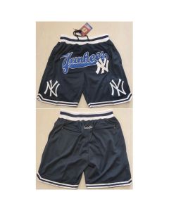 Men's New York Yankees Navy Shorts (Run Small)