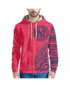 Men's New York Yankees Red Hoodie