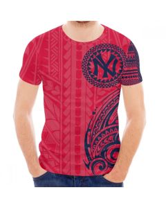 Men's New York Yankees Red/Navy T-Shirt
