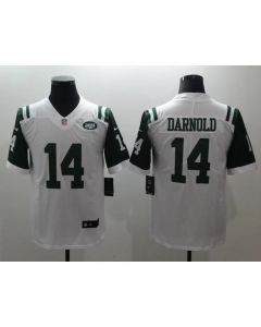 Men's NFL New York Jets #14 Sam Darnold White 2018 Draft Vapor Untouchable Limited Stitched Jersey