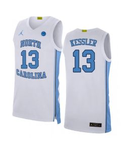 Men's North Carolina Tar Heels #13 Walker Kessler White Stitched Jersey