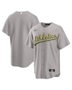 Men's Oakland Athletics Gray Away Replica 2.0 Jersey (Gray)