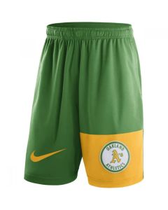 Men's Oakland Athletics Green Cooperstown Collection Dry Fly Shorts