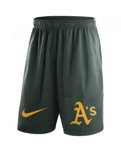 Men's Oakland Athletics Green Dry Fly Shorts