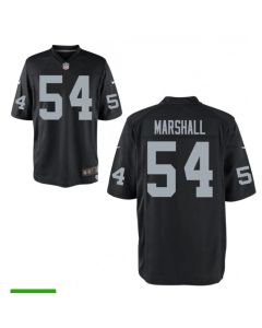 Men's Oakland Raiders #54 Brandon Marshall Black Limited NFL Stitched Jersey