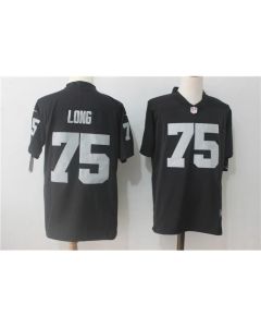 Men's Oakland Raiders #75 Howie Long Black Team Color Stitched NFL Vapor Untouchable Limited Jersey