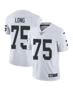 Men's Oakland Raiders #75 Howie Long White Stitched NFL Vapor Untouchable Limited Jersey