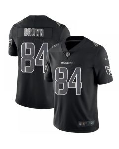 Men's Oakland Raiders #84 Antonio Brown Black Impact Limited Stitched NFL Jersey