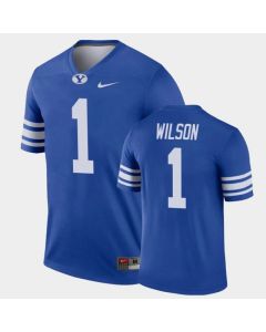 Men's Ohio State Buckeyes #1 Dontre Wilson Royal Stitched Jersey