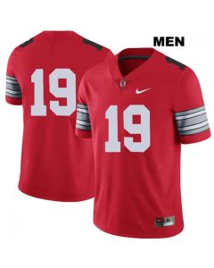 Men's Ohio State Buckeyes #19 Chris Olave 2018 Spring Game College Football Jersey Without Name