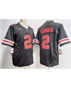 Men's Ohio State Buckeyes #2 Emeka Egbuka Black 2023 F.U.S.E. Limited Stitched Jersey