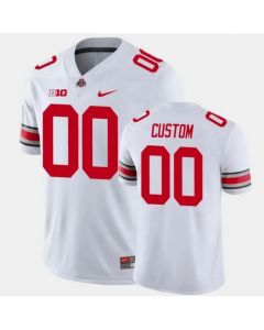 Men's Ohio State Buckeyes ACTIVE PLAYER Custom White College Stitched Jersey (White)