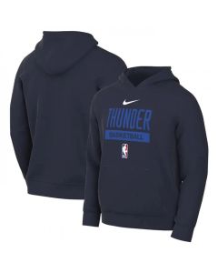 Men's Oklahoma City Thunder Nave Spotlight Fleece Overhead Hoodie