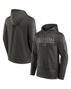 Men's Oklahoma Sooners Olive OHT Military Appreciation Guardian Pullover Hoodie