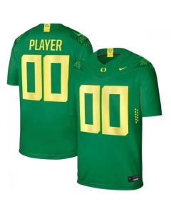 Men's Oregon Ducks Active Player Custom Green Stitched Football Jersey (Green)