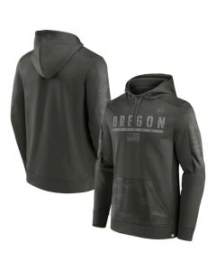 Men's Oregon Ducks Olive OHT Military Appreciation Guardian Pullover Hoodie