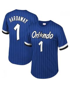 Men's Orlando Magic #1 Penny Hardaway Blue Jersey