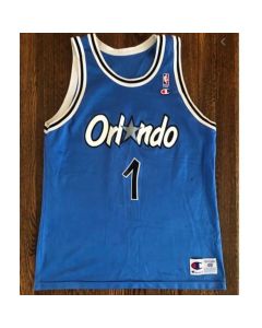 Men's Orlando Magic #1 Penny Hardaway Blue Stitched Jersey