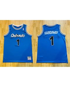 Men's Orlando Magic #1 Penny Hardaway Blue Stitched NBA Jersey