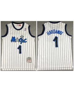 Men's Orlando Magic #1 Tracy McGrady 1993-94 White Stitched Jersey