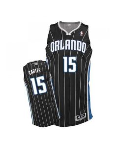Men's Orlando Magic #15 Vince Carter Black Stitched Jersey