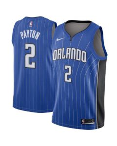 Men's Orlando Magic #2 Elfrid Payton Royal Icon Edition Stitched Swingman Jersey