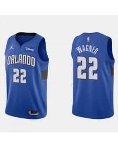 Men's Orlando Magic #22 Franz Wagner Royal Statement Edition Stitched Swingman Jersey