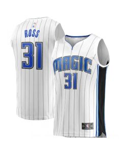 Men's Orlando Magic #31 Terrence Ross White Fast Break Home Player Stitched Jersey