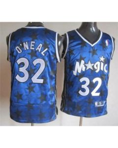 Men's Orlando Magic #32 Shaquille O'Neal Blue All Star NBA Jersey