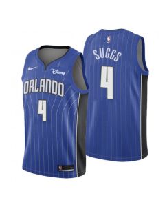 Men's Orlando Magic #4 Jalen Suggs 2021 Royal Icon Edition Swingman Jersey
