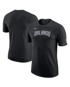 Men's Orlando Magic Black 2022/23 City Edition Essential Warmup T-Shirt