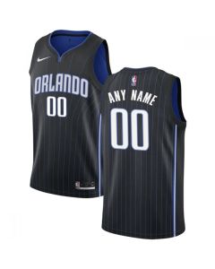 Men's Orlando Magic Black Customized Stitched NBA Jersey