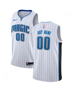 Men's Orlando Magic White Customized Stitched NBA Jersey