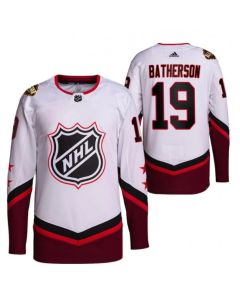 Men's Ottawa Senators #19 Drake Batherson 2022 All-Star White Stitched Jersey