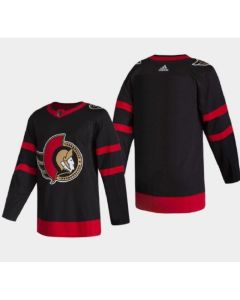 Men's Ottawa Senators Blank 2021 Black Stitched Home Jersey
