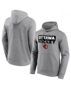 Men's Ottawa Senators Gray Gain Ground Hoodie