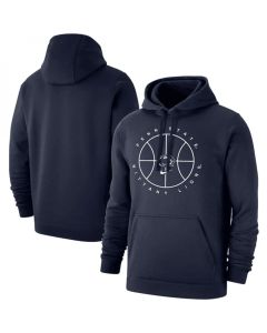 Men's Penn State Nittany Lions Navy Basketball Icon Club Fleece Pullover Hoodie