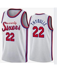 Men's Philadelphia 76ers #22 Matisse Thybulle White Stitched NBA Jersey