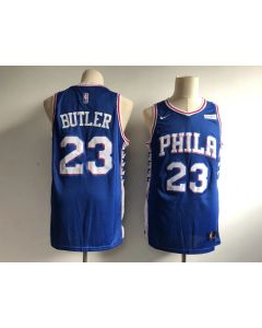 Men's Philadelphia 76ers #23 Jimmy Butler Royal Icon Edition Swingman Stitched NBA Jersey
