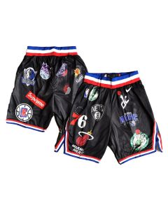 Men's Philadelphia 76ers Black Shorts (Style 2)