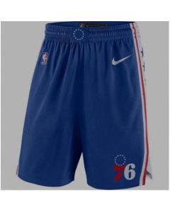 Men's Philadelphia 76ers Blue NBA Shorts