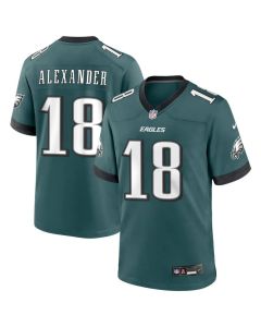 Men's Philadelphia Eagles #18 Jaire Alexander Green Game Jersey (Green)