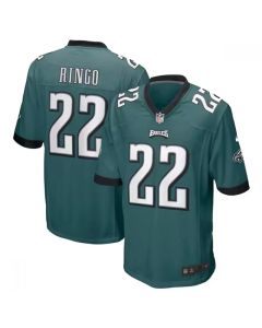 Men's Philadelphia Eagles #22 Kelee Ringo Green Stitched Game Jersey