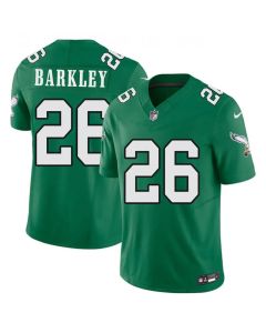 Men's Philadelphia Eagles #26 Saquon Barkley Green F.U.S.E. Vapor Untouchable Limited Stitched Football Jersey