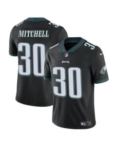 Men's Philadelphia Eagles #30 Quinyon Black 2024 Draft Vapor Untouchable Limited Stitched Football Jersey