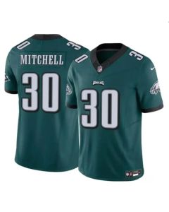 Men's Philadelphia Eagles #30 Quinyon Green 2024 Draft F.U.S.E Vapor Untouchable Limited Stitched Football Jersey