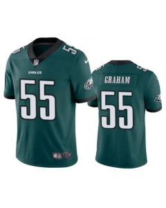 Men's Philadelphia Eagles #55 Brandon Graham Green Vapor Untouchable Limited Stitched Football Jersey
