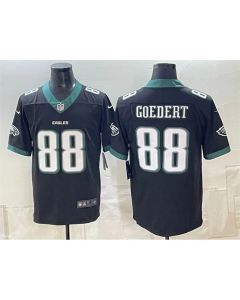 Men's Philadelphia Eagles #88 Dallas Goedert Black Vapor Untouchable Limited Jersey