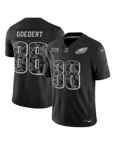 Men's Philadelphia Eagles #88 Dallas Goedert Nike Black 2026 Salute to Service Vapor F.U.S.E. Limited Jersey
